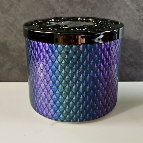 DISNEY VILLIANS x BATH & BODY WORKS Maleficent Holographic 3 Wick Candle NEW - Picture 5 of 9
